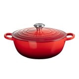 Le Creuset 琺瑯鑄鐵媽咪鍋 含鋼頭鍋蓋 28公分