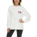 Keith Haring 女長袖上衣 白 Keith Haring 女長袖上衣 白