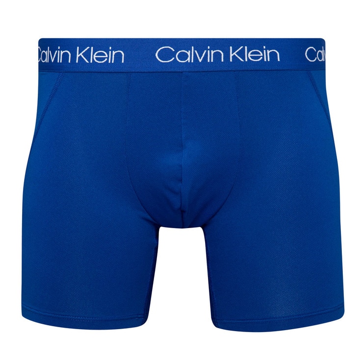 Calvin Klein 男彈性內褲 3入組 藍色組 M