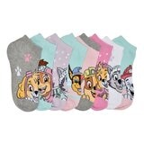 卡通兒童襪子 8雙入 Girls Paw Patrol 22.9公分