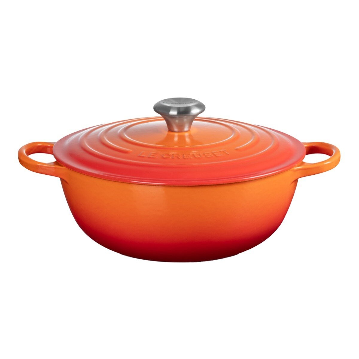 Le Creuset 琺瑯鑄鐵媽咪鍋 含鋼頭鍋蓋 28公分