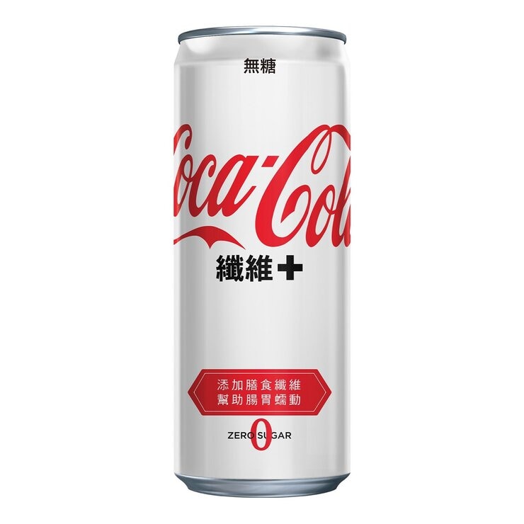 可口可樂 纖維 + 易開罐 330毫升 X 24入