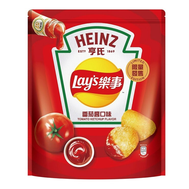 樂事 番茄醬口味洋芋片 580公克 樂事 番茄醬口味洋芋片 580公克