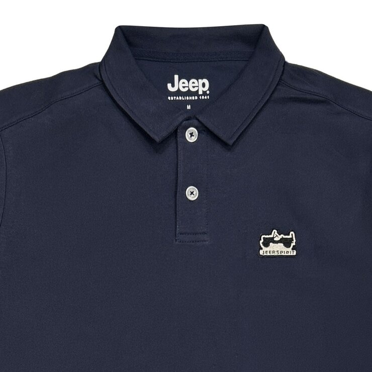 Jeep 男短袖Polo衫 深藍 Jeep 男短袖Polo衫 深藍