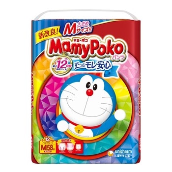 滿意寶寶輕巧褲哆啦A夢版 日本境內版 M號 174片 滿意寶寶輕巧褲哆啦A夢版 日本境內版 M號 174片