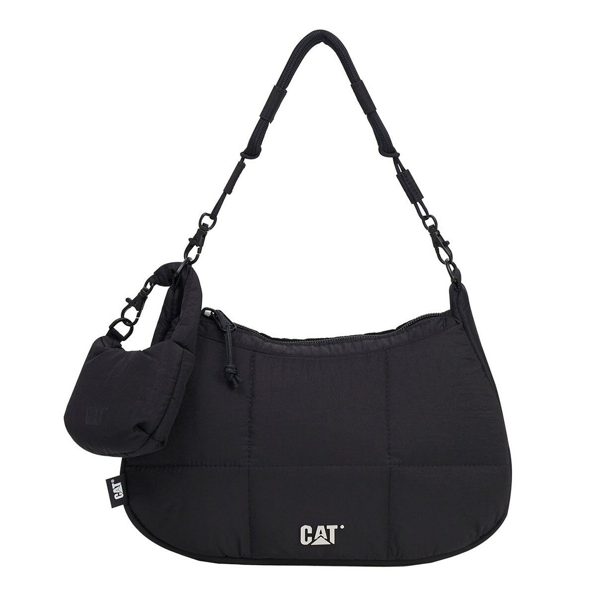 CAT 泡芙兩用側背包 黑