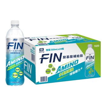 黑松 FIN 胺基酸補給飲 580毫升 X 24入
