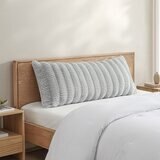 Casual Living 絨毛長抱枕 50公分 X 121公分 淺灰