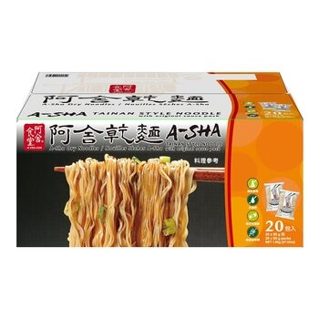 阿舍食堂 乾拌麵 95公克 X 20包