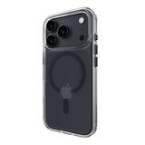 MAGEASY Bright M 不發黃軍規磁吸透明殼 iPhone 17 Pro(午夜磁圈) + 鏡頭保護貼Lenz鈦合金(午夜鈦) + Vetro 9H 鋼化玻璃保護膜