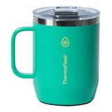 Thermoflask 不鏽鋼保冷保溫馬克杯 474毫升 + 355毫升 紫 + 綠
