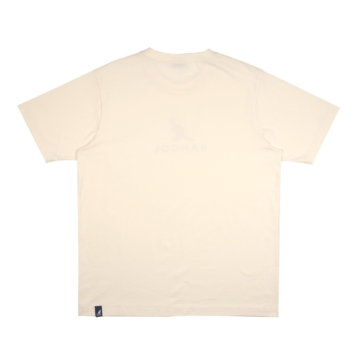 KANGOL 男短袖上衣 米白