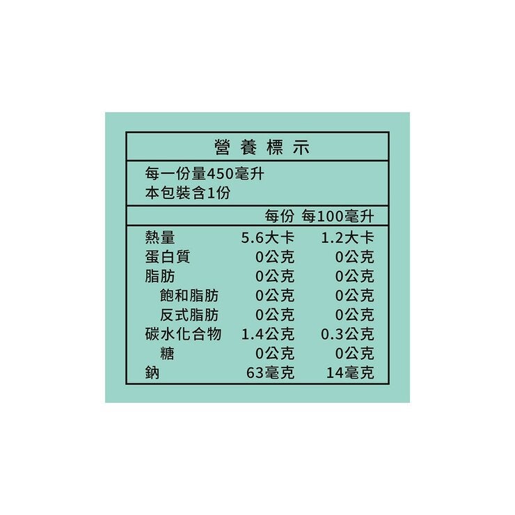 天地合補漢方水 荷葉薏仁 450毫升 X 24入 天地合補漢方水 荷葉薏仁 450毫升 X 24入