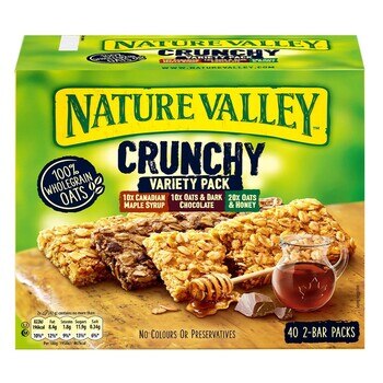 Nature Valley 天然谷 綜合口味燕麥棒 40入 / 1.68公斤 Nature Valley 天然谷 綜合口味燕麥棒 40入 / 1.68公斤