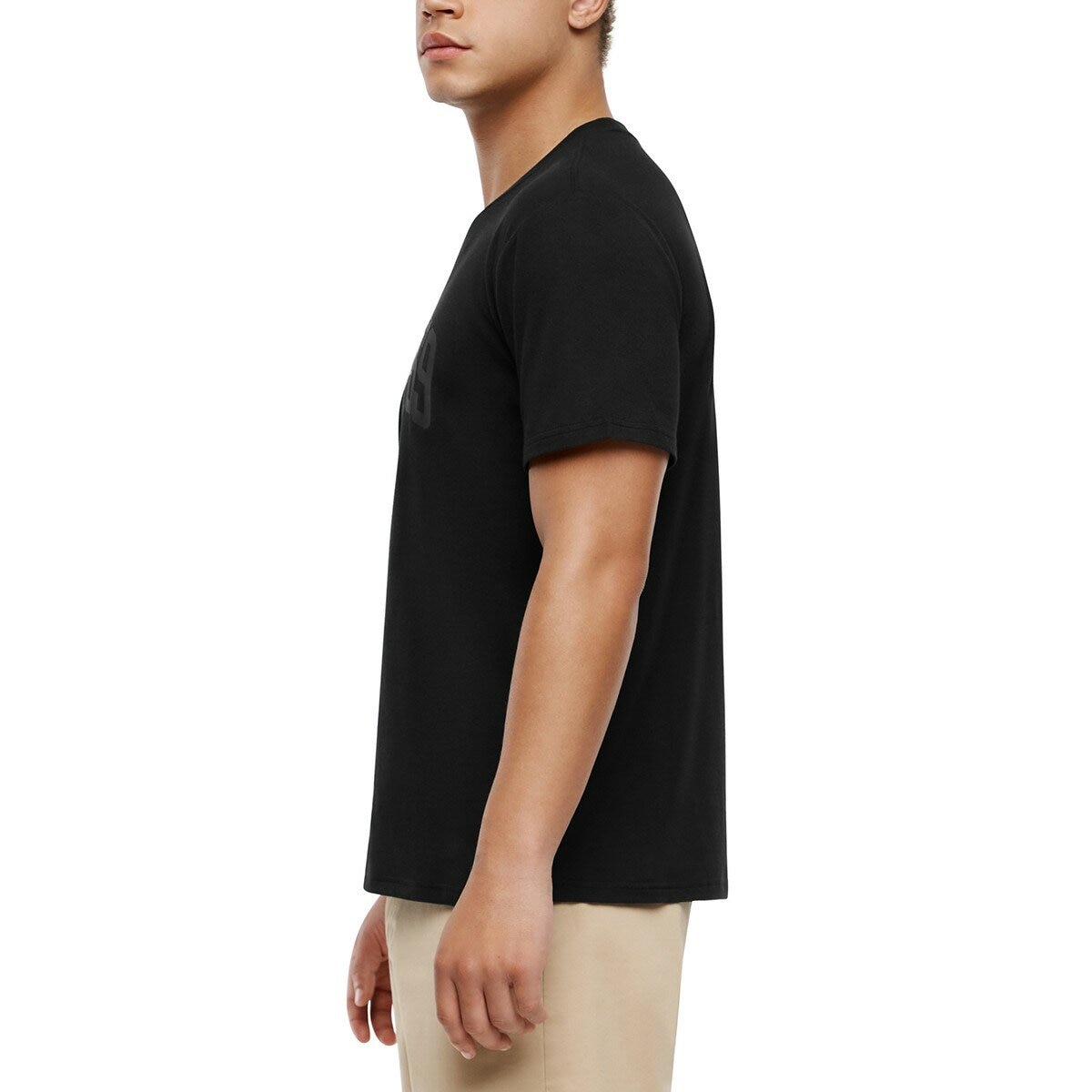 GAP 男短袖Logo上衣 黑