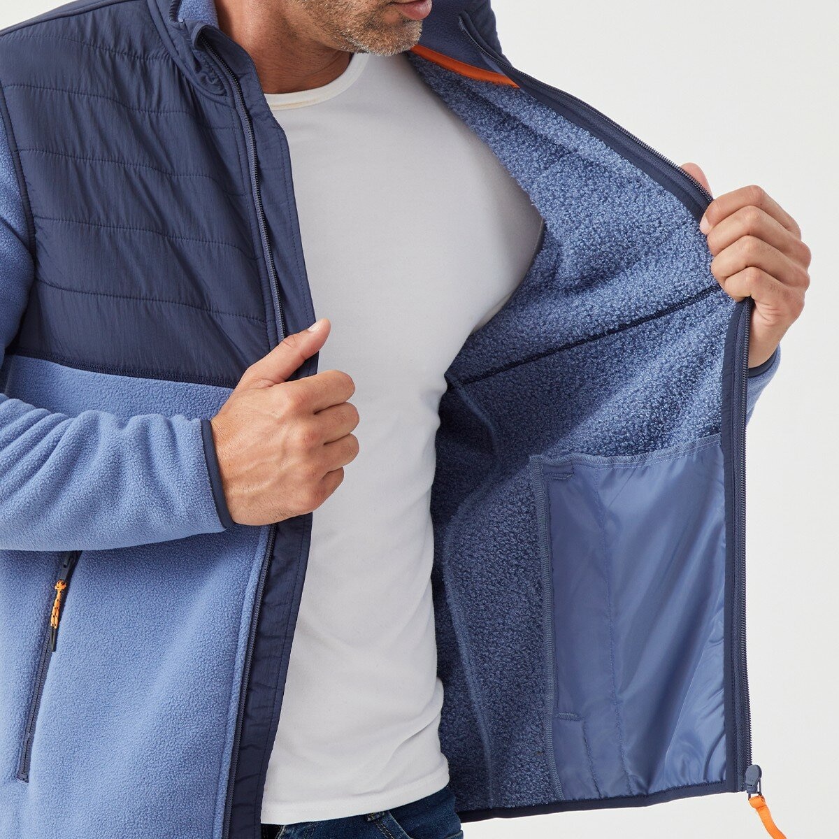 Cloudveil 男刷毛外套 深藍