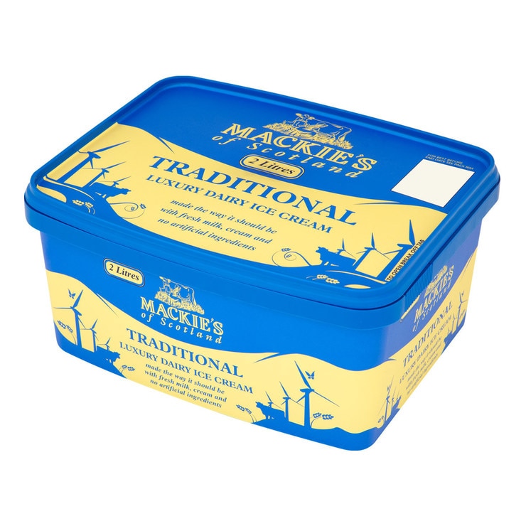 Mackie's 經典牛奶冰淇淋 2 公升