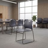 Musical Chairs Harmony 可堆疊訪客椅 2入組 灰