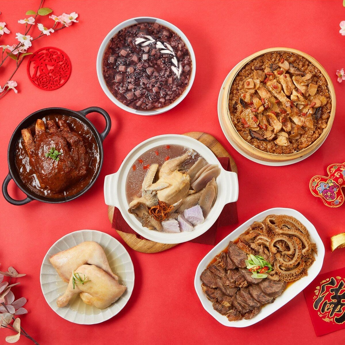 [預購]大成 享點子開運年菜-六道菜