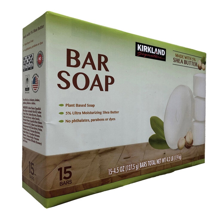 科克蘭 乳木果油香皂 127.5公克 X 15入