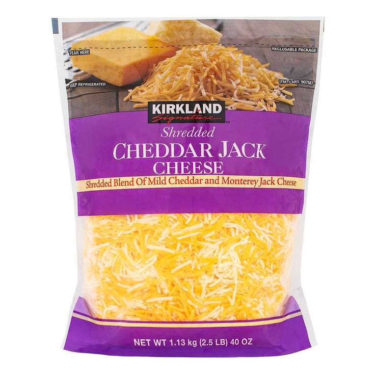 科克蘭 冷藏切達傑克乾酪絲 1.13公斤 X 2入