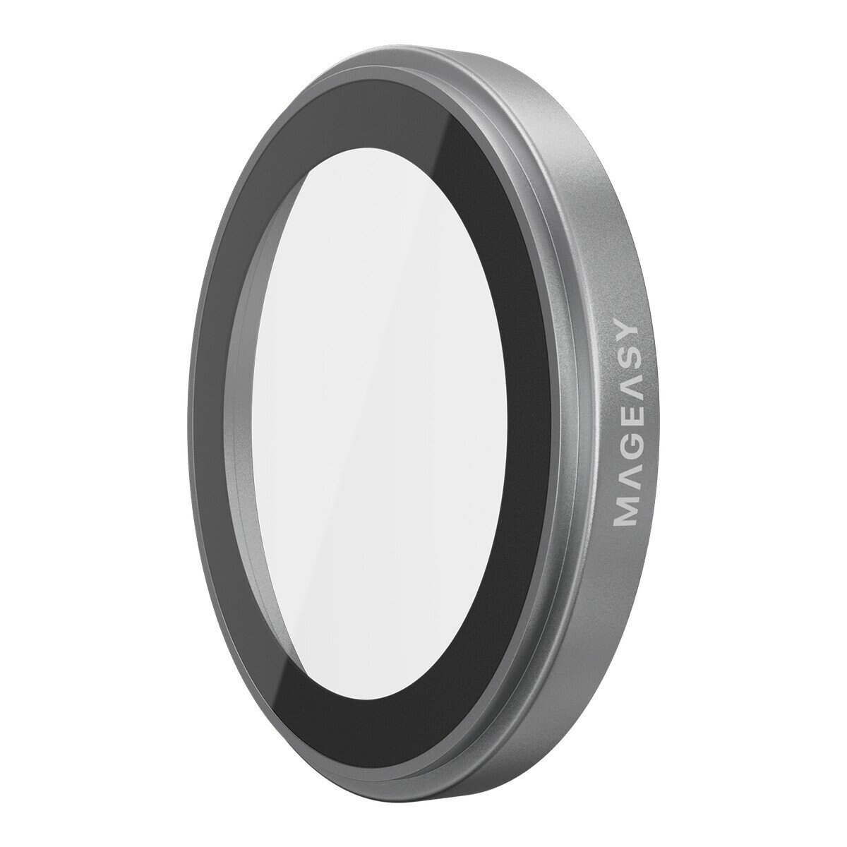 MAGEASY MagStand 360 M 磁吸旋轉支架防摔手機殼 iPhone 17 Pro Max(透明) + 鏡頭保護貼Lenz(迷霧) + Vetro 9H 鋼化玻璃保護膜