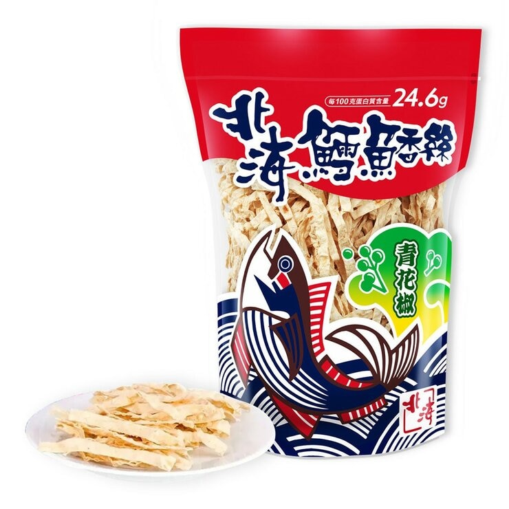 北海 鱈魚香絲 青花椒辣味 600公克 X 8包