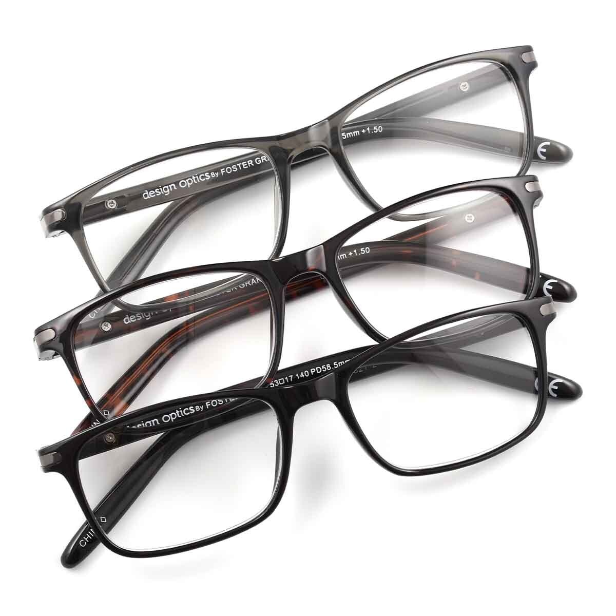 Design Optics Corrective Spectacle Lens [Non-Sterile] +2.75 Classic Various Styles Available