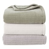 Berkshire 織紋柔軟舒適毯 152公分 X 177公分