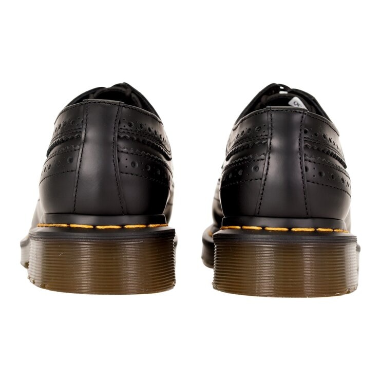 Dr.Martens 女經典款真皮休閒鞋 黑色 US 9