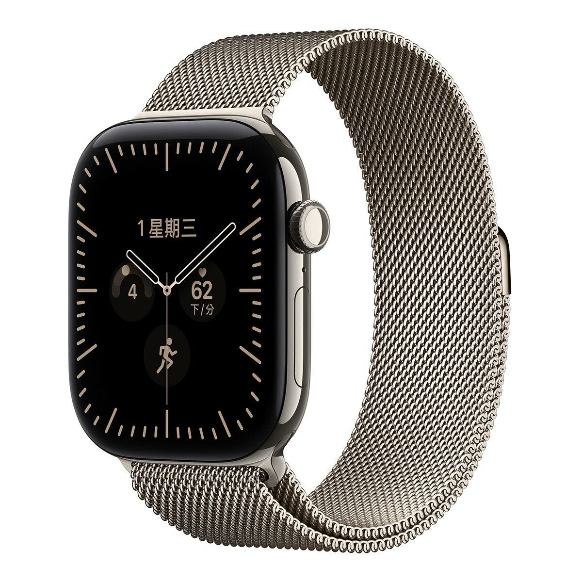 Apple Watch Series 12 (GPS + 行動網路) 46公釐 鈦金屬錶殼 米蘭式錶環 Apple Watch Series 12 (GPS + 行動網路) 46公釐 鈦金屬錶殼 米蘭式錶環