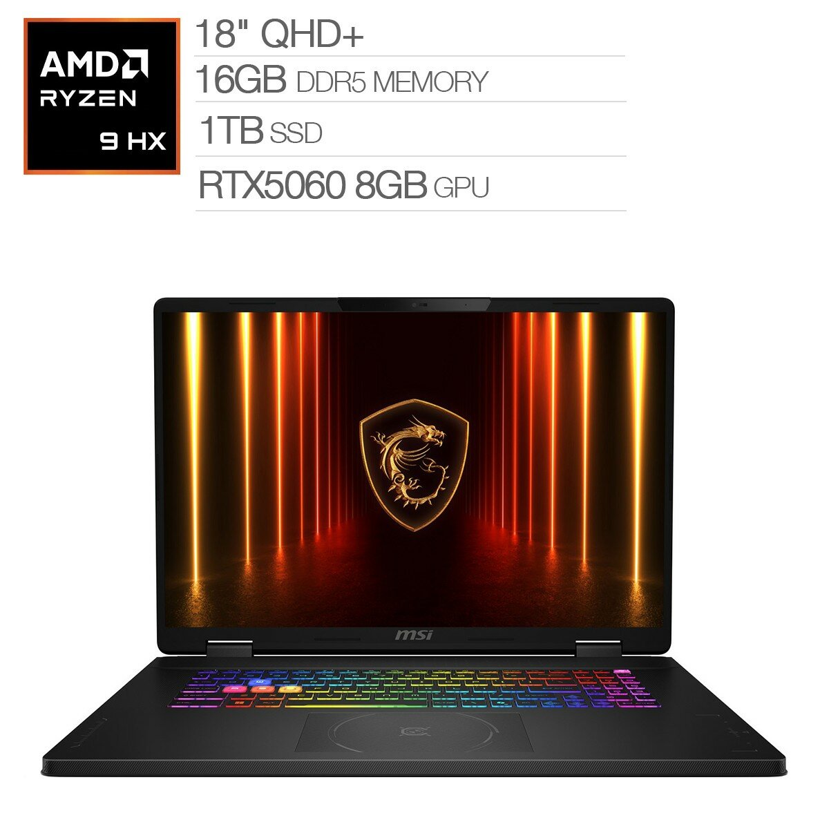 MSI Crosshair A18 HX 電競筆電 A7WFKG-024TW MSI Crosshair A18 HX 電競筆電 A7WFKG-024TW