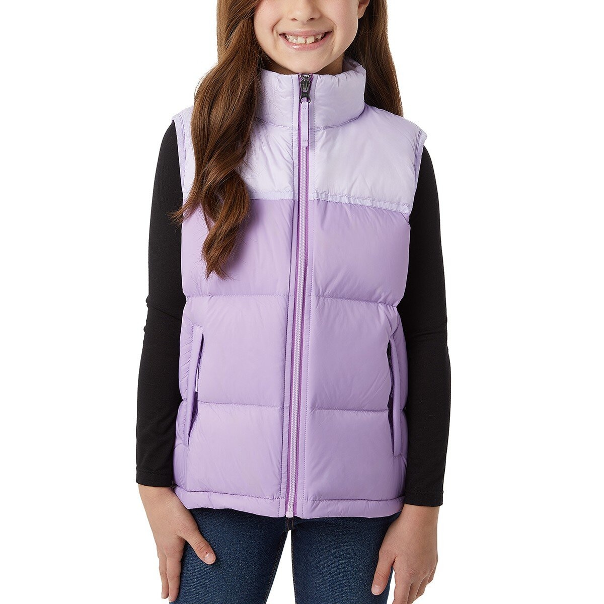 32 Degrees 兒童雙色羽絨背心 紫配色 32 Degrees 兒童雙色羽絨背心 紫配色