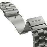 MAGEASY Noble 不鏽鋼鏈錶環 44/45/46/49公釐 銀色 MAGEASY Noble 不鏽鋼鏈錶環 44/45/46/49公釐 銀色