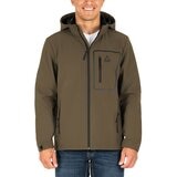 Gerry 男防風軟殼外套 棕