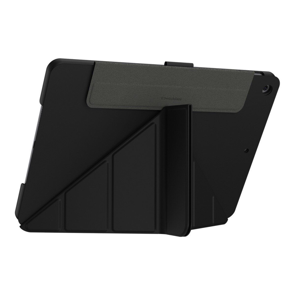 SwitchEasy Origami 全方位多角度支架保護套 iPad 10.2吋 黑