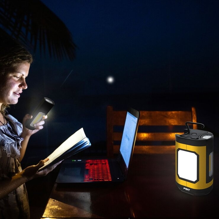 Feit 多用途充電式 LED 工作燈 + 手電筒