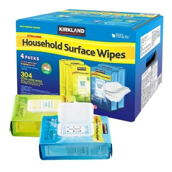 Kirkland Signature 科克蘭 家用清潔擦拭濕巾 304張 (72 張 X 2入+ 80 張 X 2入) Kirkland Signature 科克蘭 家用清潔擦拭濕巾 304張 (72 張 X 2入+ 80 張 X 2入)