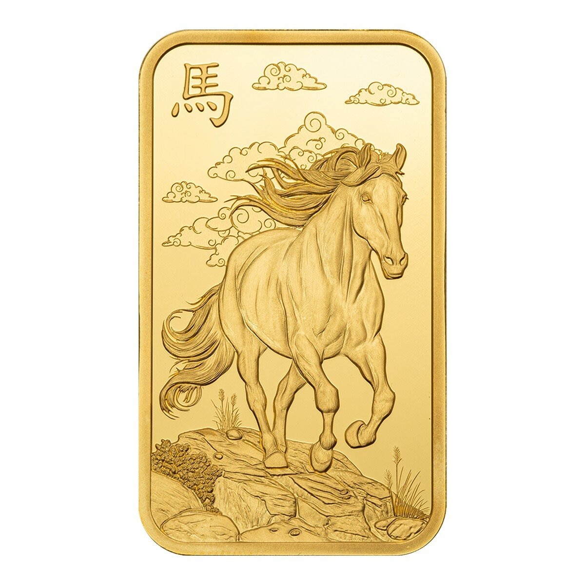 PAMP 馬年彌月 黃金條塊 999.9純金 1盎司