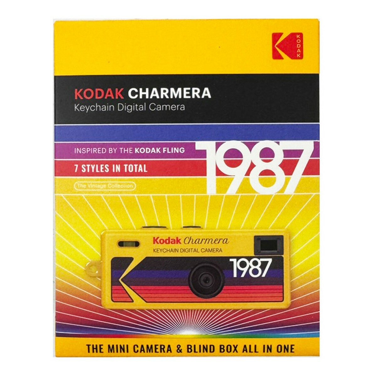 Kodak Charmera 迷你數位相機鑰匙圈盲盒