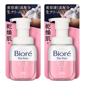 Biore 極細緻奶油泡洗顏慕絲 保濕型 200毫升 X 2入