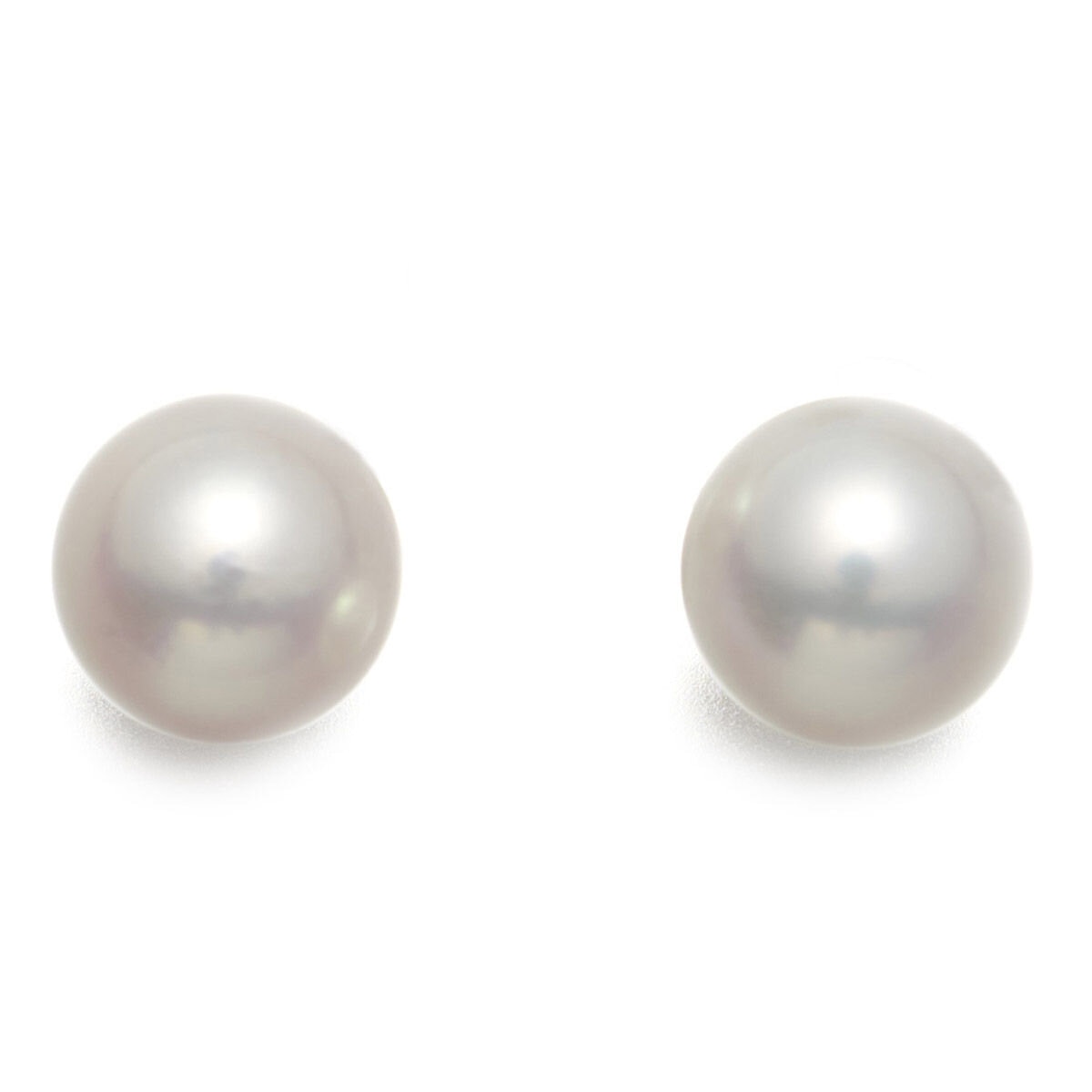 Tokyo Pearl 14K白K金 7.5公釐 - 8.0公釐 Akoya珍珠耳環 - 139118