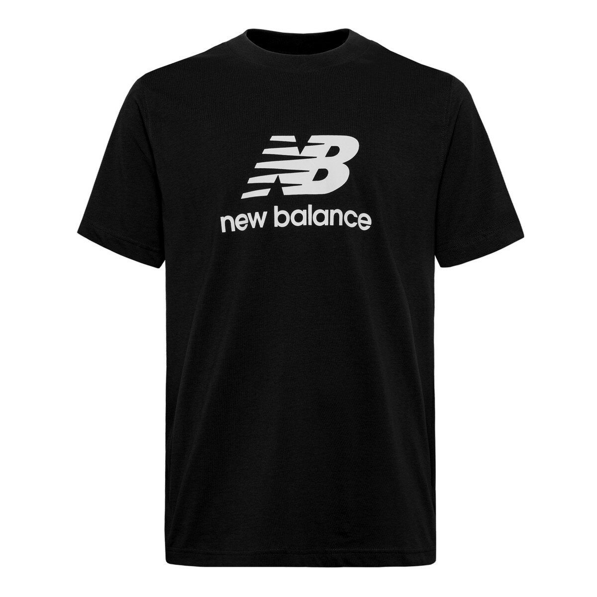 New Balance 男經典 Logo 短袖上衣 黑 New Balance 男經典 Logo 短袖上衣 黑