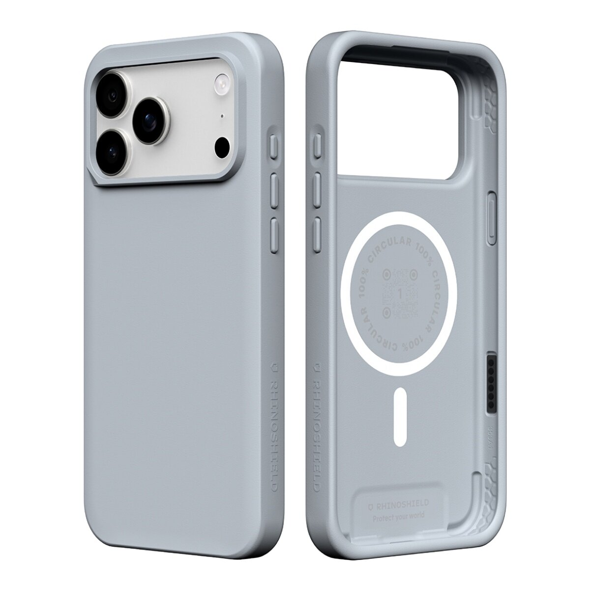 犀牛盾 iPhone 17 Pro Max SolidX (MagSafe兼容) 強化吸震緩衝防摔手機殼 + 9H 抗藍光鋼化玻璃保護貼