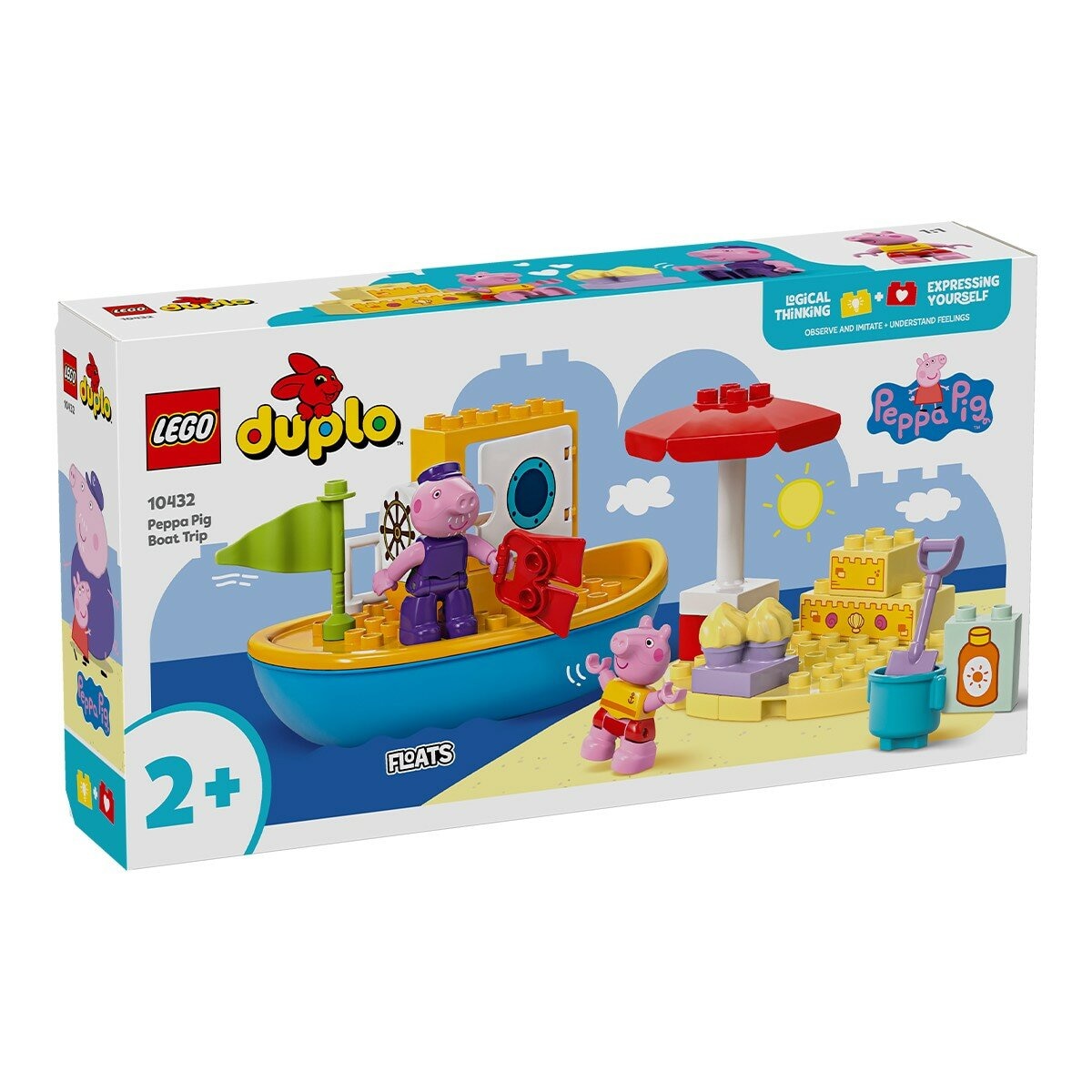 LEGO 得寶系列 佩佩豬的海上旅行 10432 / 2歲以上