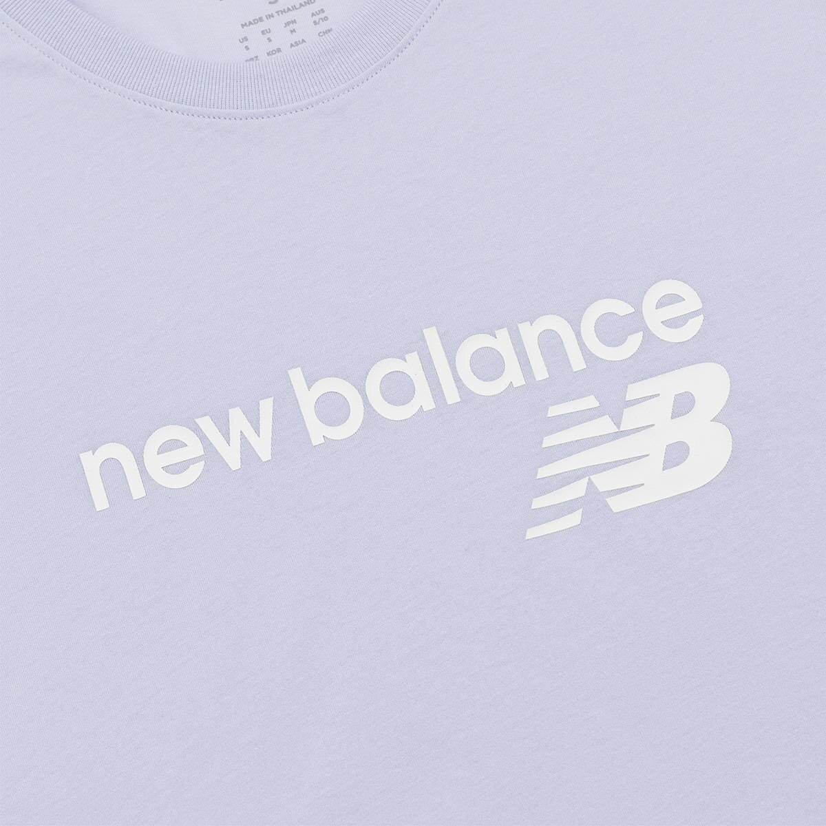 New Balance 女短袖上衣 淺紫
