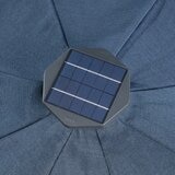 Sunvilla 10呎 LED 戶外遮陽傘 藍色