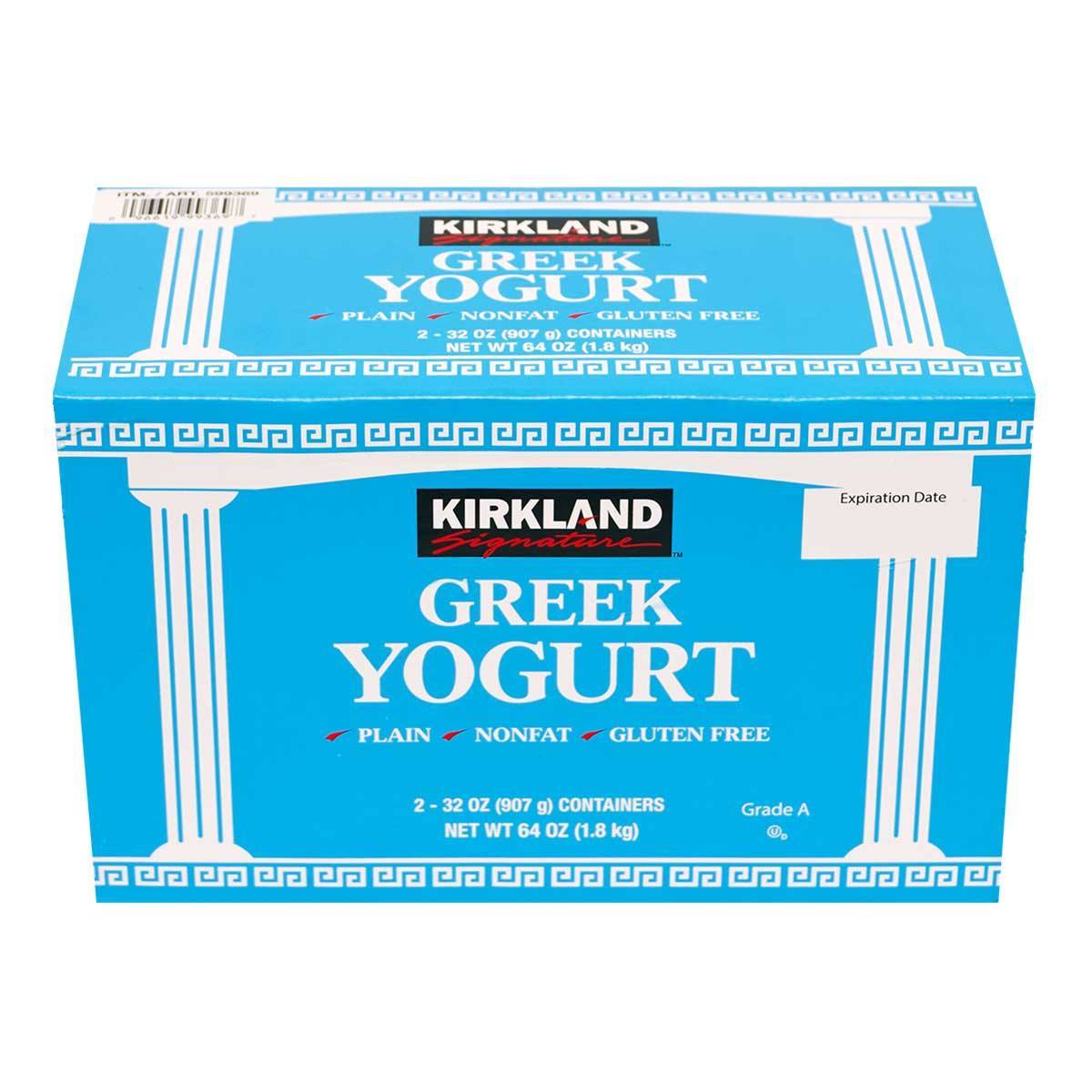 科克蘭零脂希臘式優格907gx2入 Costco 好市多