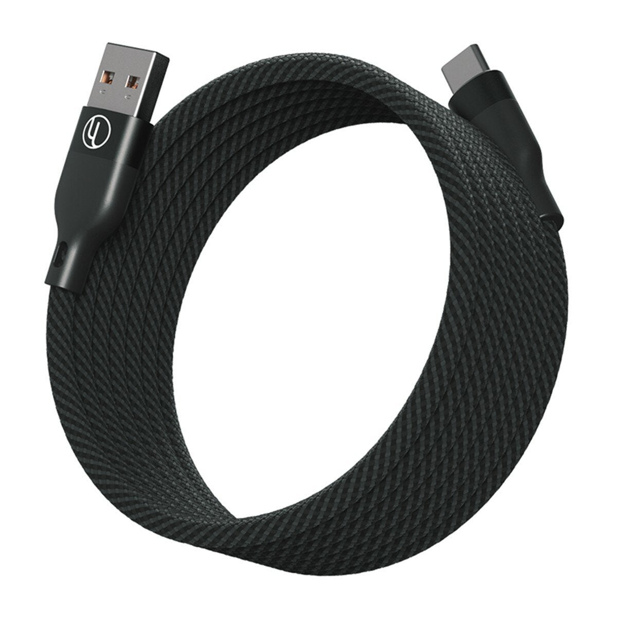 Looploop 第五代磁吸式 USB 充電傳輸線 3入組 星曜黑