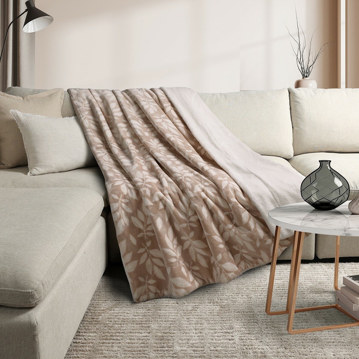 Life Comfort 隨意毯 152公分 X 177公分 藤蔓